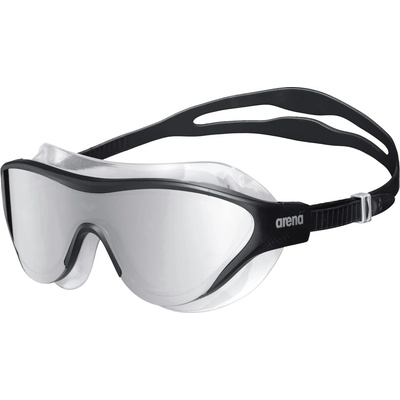 Плувни очила Arena The One Mask Mirror Swimming goggles - Silver / Black / Black - размер One Size (205-2451-0111)