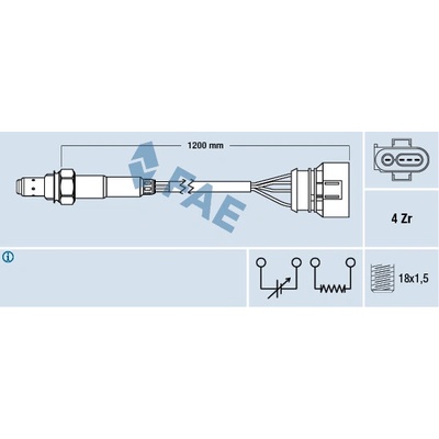 Lambda sonda FAE 77460