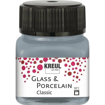 Kreul Classic Боя за стъкло и порцелан Metallic Silver 20 ml 1 бр (16246)