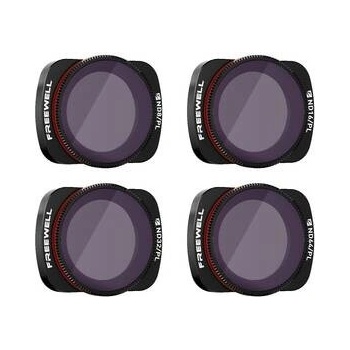 Freewell sada čtyř polarizačních ND filtrů Bright Day pro DJI Osmo Pocket a Pocket 2 FW-OP-BRG