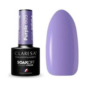 Claresa Claresa Soak Off UV/LED Purple Gel Polish 603 5g