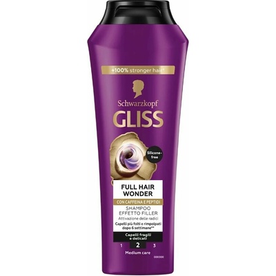 Gliss Kur Full Wonder šampón na vlasy 250ml