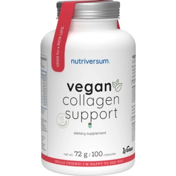 Nutriversum Vegan Collagen Support / with Hyaluronic Acid and Amino Acids [100 капсули]