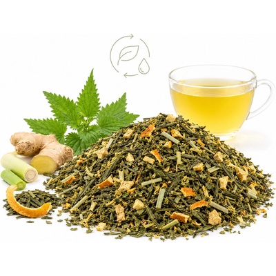 QuickTea Zelený detox bylinná směs 80 g