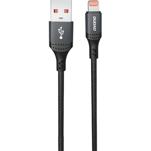 Dudao Кабел за зареждане Dudao L3SL USB-A/Lightning 3A 30W - Черен / 1.2m KP41381