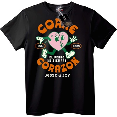 NOONEBRAND Jesse & Joy Corazón Heart T-Shirt - 2XL, White