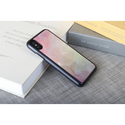 iKins SmartPhone case iPhone XS/S water flower čierne