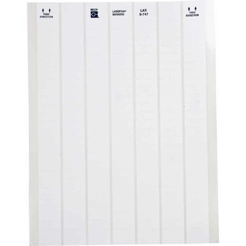 Brady LAT-8-747-10 / 029721, LaserTab Laser Printable Labels, 25.40 mm x 9.53 mm (29721)