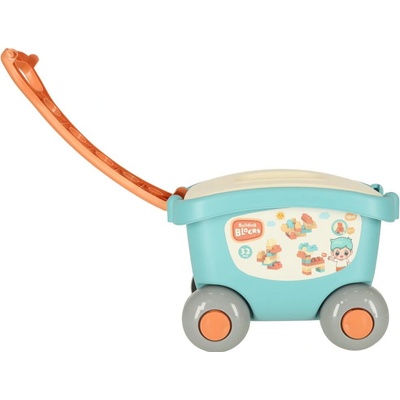 KIK KX4610 Kostky v kontejneru na kolečkách s víkem 32 ks