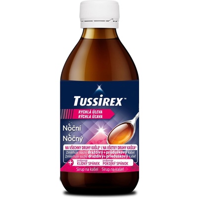 Tussirex noční sirup 120 ml