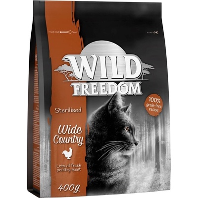 Wild Freedom Adult Wide Country Sterilised hydinové 400 g