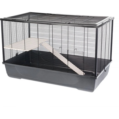 INTER-ZOO Pet Products Клетка за хамстери Harry + Wood Eco 100 x 54 x 61 см