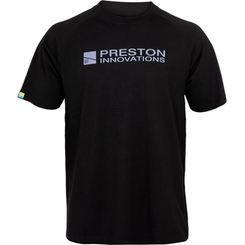 Preston Innovations tričko Lightweight Black Raglan