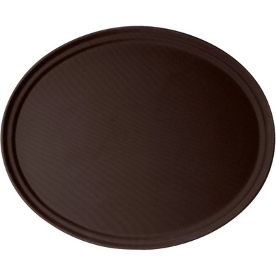 Cambro Camtread podnos protiskluzový oválný hnědá 56x68,5 cm