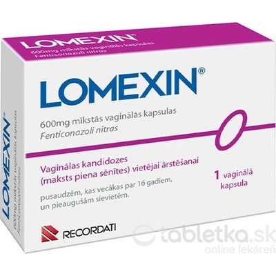 Lomexín 600 mg cps.vam. 1 x 600 mg
