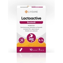 Livsane Lactoactive Boulardii probiotika 10 tablet