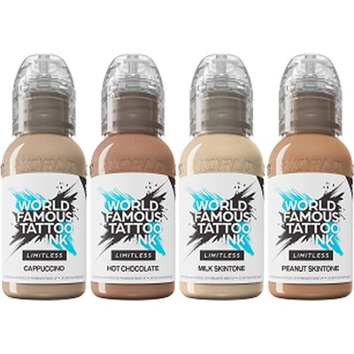 World Famous Limitless Santucci Skin Tone Set 4x 30 ml