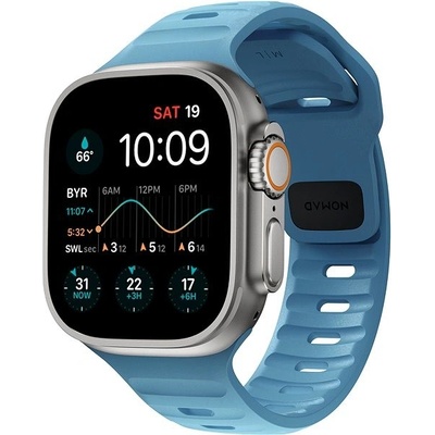 Nomad remienok Sport Strap pre Apple Watch 42/44/45/49mm - Electric Blue NM01008385