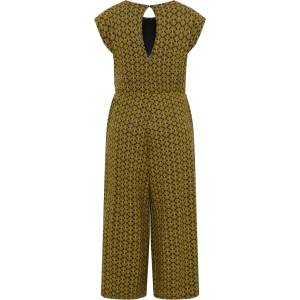 Tranquillo Дамски гащеризон Tranquillo Women's Jerseyoverall Finaa Jumpsuit - Black Fan - размер XS (102-5342-0111)
