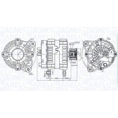 generátor MAGNETI MARELLI 063736381010