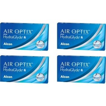 Alcon Air Optix Plus Hydraglyde 6 šošoviek výhodné balenie 4 krabiček