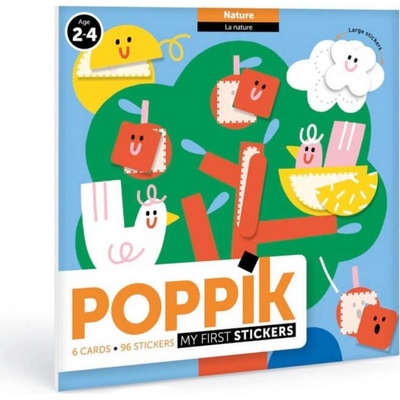 Poppik Moje prvé samolepky príroda