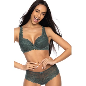 Mat Сутиен с полуподплатени чашки в цвят каки carmela m-053/22eh-63906-khaki - Каки, размер 70e