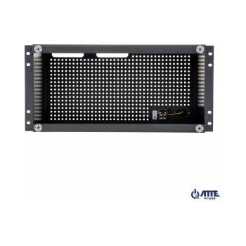 ATTE POWER Ракова кутия, метална, 5U, 180 mm, тъмно сива