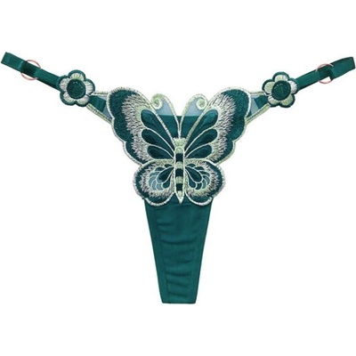 Amparo Miranda® Erotické kalhotky Butterfly B253 Zelená