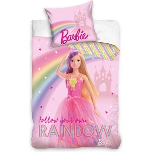 Sonne Детски спален комплект Barbie Pinк 70x85 (PAT28217)