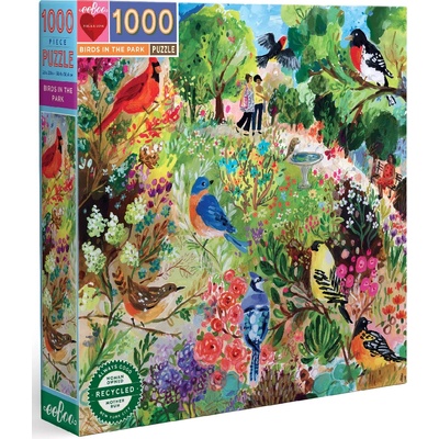 eeBoo Puzzle Eeboo Birds In The Park 1000pc (epztbpk)