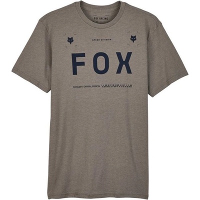 Fox Aviation Prem Ss Tee Heather Graphite