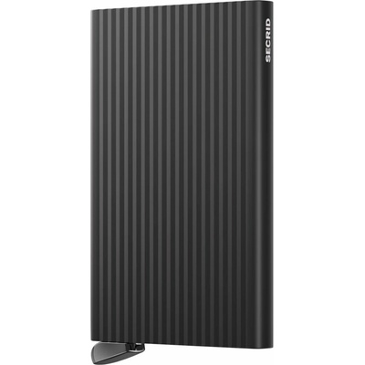 SECRID PREMIUM Kovové pouzdro na karty Cardprotector Fluted černé – Hledejceny.cz