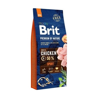 Brit Premium By Nature Sport Chicken 15 kg