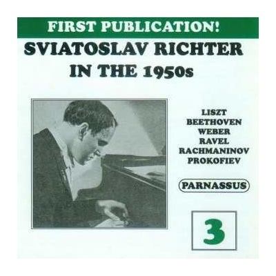 Sviatoslav Richter - Sviatoslav Richter In The 1950s CD – Hledejceny.cz