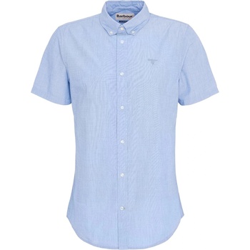 Barbour Crest Poplin Tailored Shirt - Sky BL32
