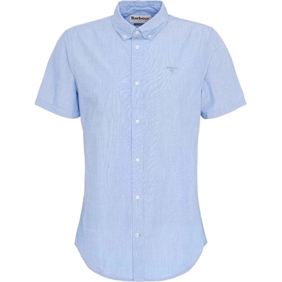 Barbour Crest Poplin Tailored Shirt - Sky BL32