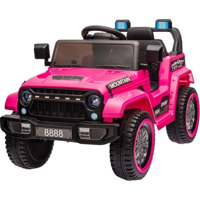mamido Elektrické autíčko OFF ROAD Mountain růžové