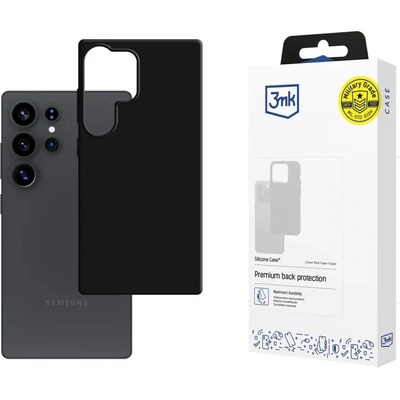 3mk Protection Силиконов калъф 3mk за Samsung Galaxy S25 Ultra - черен (5903108628730)