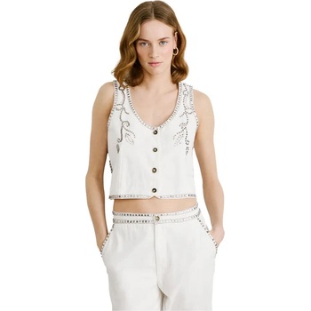 PEPE JEANS Елек Pepe jeans Jayden waistcoat - White (Mousse White)