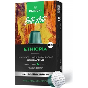 Bianchi Caffe Arte Ethiopia BIO 10 бр. кафе капсули система Nespresso
