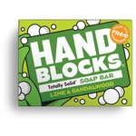 Shower Blocks Hand Soap - Lime & Sandawlwood Цвят: жълт