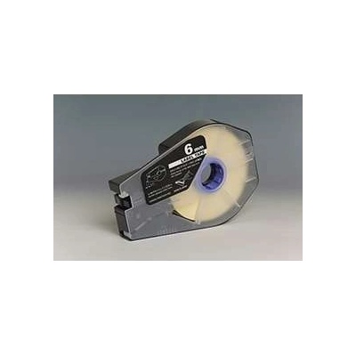 Compatible Съвместима лепяща лента за Canon M-1 Std/M-1 Pro, 6mm x 30m, касетофон бял (PT1106W)