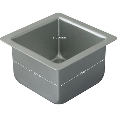 PME Čtvercová forma na dort 102x102x76 mm 4x4x3"