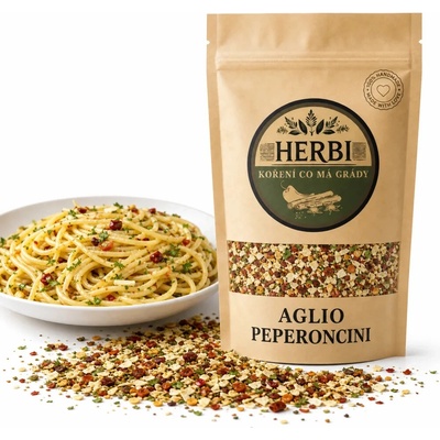 Herbi Aglio Peperoncini pikantná zmes s cesnakom a chilli 50 g