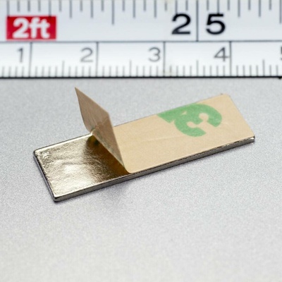 Magsy Neodymový magnet se samolepkou 3M, 30x10x1 mm, tloušťka samolepky 0,06 mm – Sleviste.cz