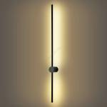 Brilagi - LED външно стенно осветително тяло AURA LED/20W/230V 3000K IP54 черно (BG2402)