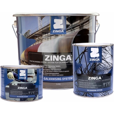 Zinga antikorózny zinkový náter 5kg matný 96% zinku