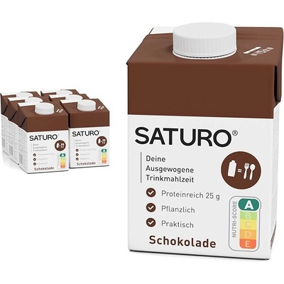 Saturo drink čokoláda 6 x 500 ml
