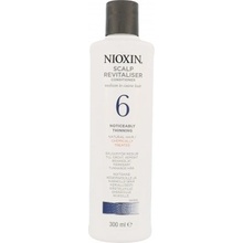 Nioxin System 6 ľahký kondicionér pre výrazné rednutie normálnych až silných prírodných a chemicky ošetrených vlasov Scalp Revitaliser Conditioner Medium to Coarse Hair Noticeably Thinning 300 ml